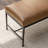 Madeleine Leather Bench
