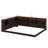 Functional Wooden Daybed with Open Storage Shelves, LED Lights & USB Ports-1770098906