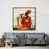 Gold Floater Framed
