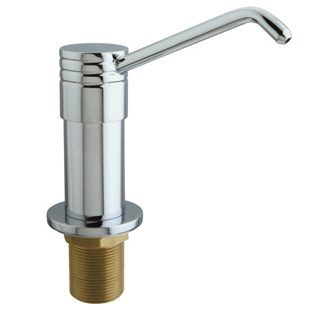 Kingston Brass Milano Kitchen Soap Dispenser, Polished Chrome