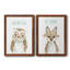«Dream Big Owl», ensemble de 2 reproductions d'art sur toile-597983945-597983950