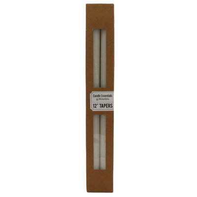 Unscented Taper Candle