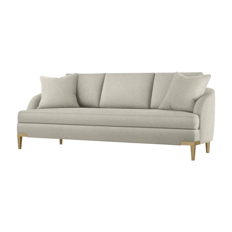Lido Sofa, Smoke Polyester, Dune