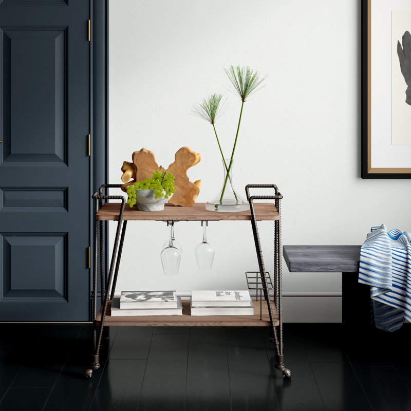 Metal Bar Cart