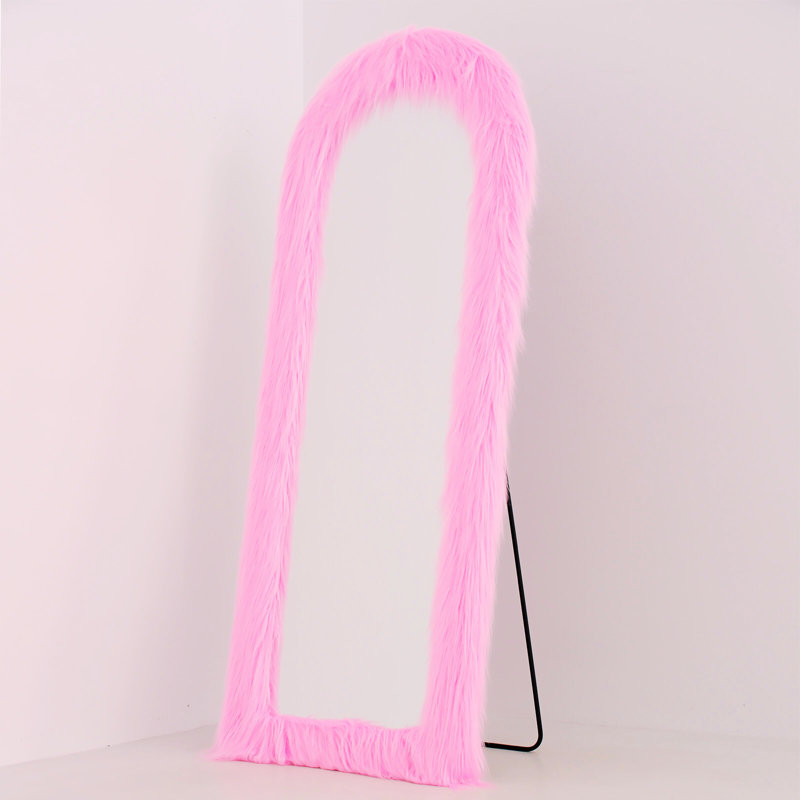 Jezell Arch Mirror, Pink, 63" x 24"