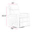 Ensemble de deux fauteuils inclinables et pivotants-102402391