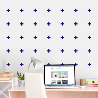 Adhésif décoratif signe plus