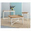 Table basse carrée en bois