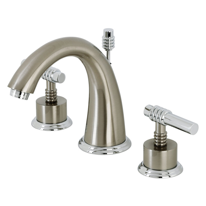 Manhattan Widespread Bathroom Faucet with Drain Assembly