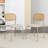 Antuane 17.9'' H Linen Upholstered Stacking Side Chair