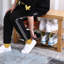 Range-chaussures en bambou 4 paires