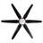65" Olszewski 6 - Blade Large Indoor LED Standard Ceiling Fan with Remote Control and Light Kit Included
