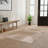 George Oliver Jeffs Machine Washable Latte Mid-Century Modern Indoor Rug-372653243