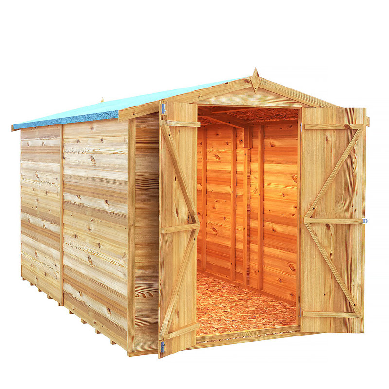 Garden Value 6 ft. W x 10 ft. D Windowless Garden Shed