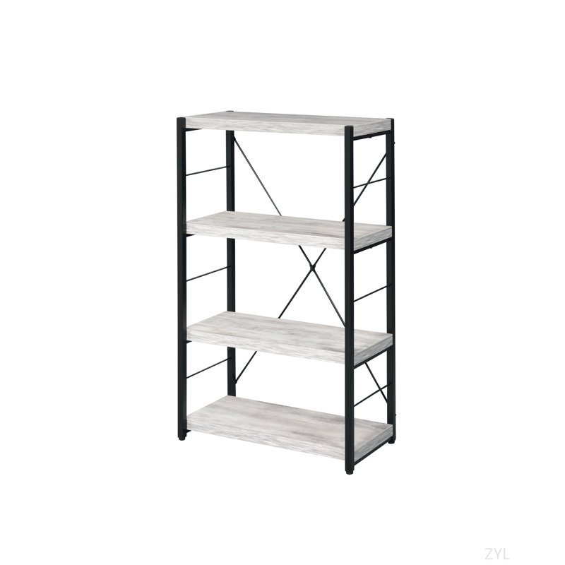 Bookshelf, Antique White/Black