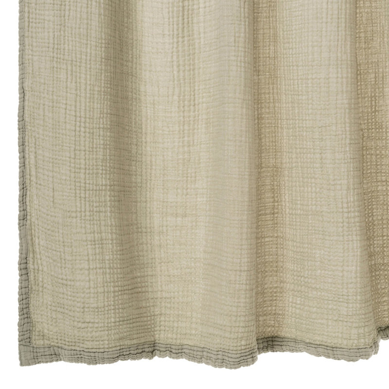 Rideau de douche Soho Supersoft, Sage Green - 72" x 84"