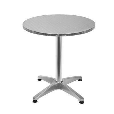 Mayfair Round Metal Folding Outdoor Bar Table , 60cm cm W 60cm cm D