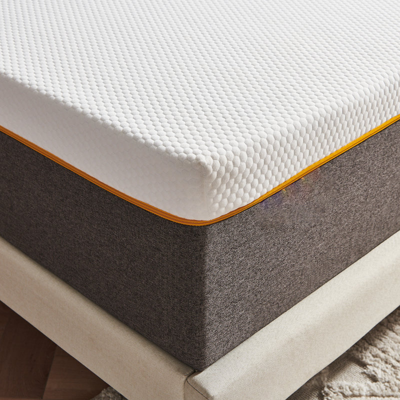 Alwyn Home Avent 10  inch foldable foam  mattress, medium firmness, Queen - 60"x80"
