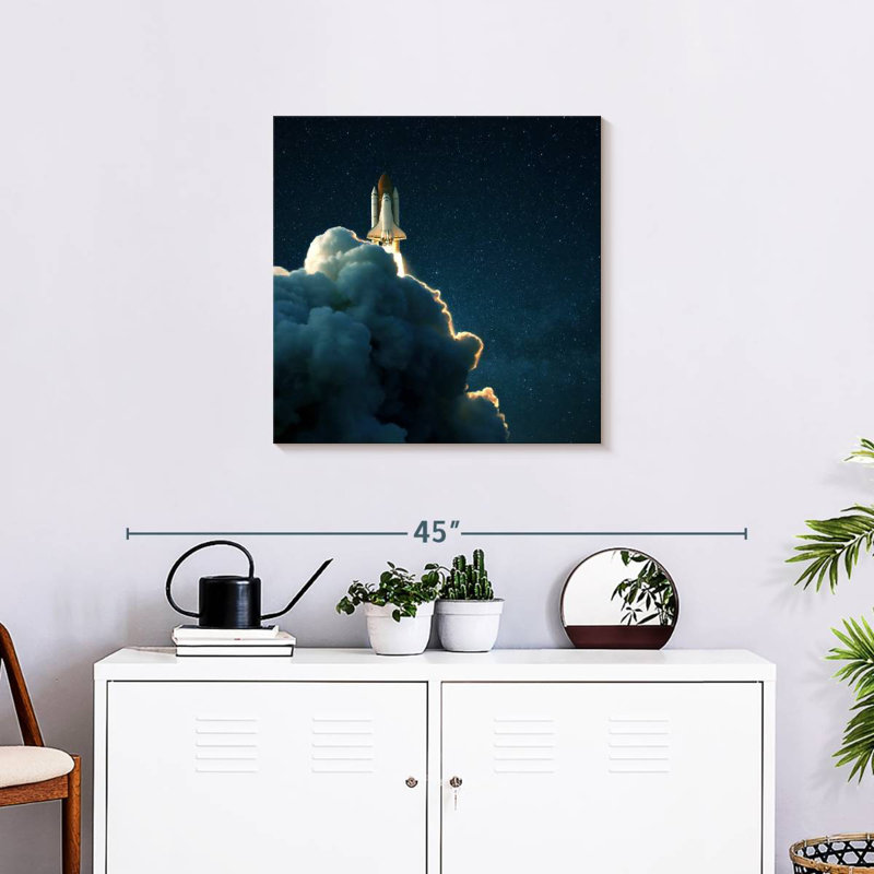 Oberle Starry Space Shuttle Launch