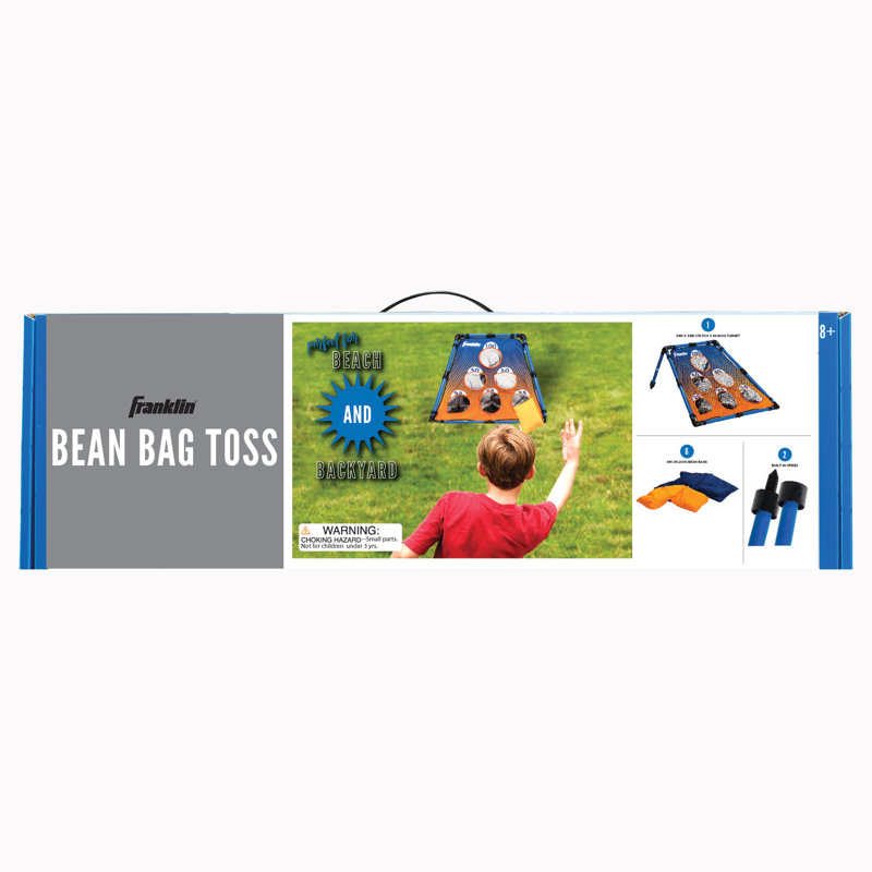 Multi-color PVC Bean Bag Toss Game Set with 6 Holes