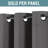 Room Darkening Curtains for Bedroom 42"/52" Wide Curtains Thermal Insulated 100”/120“/180” Wide Long Room Darkening  Curtains for Living Room Outdoor Privacy Energy Saving Curtains for Patio Door Grommet 1 Panel-935641488-935641485