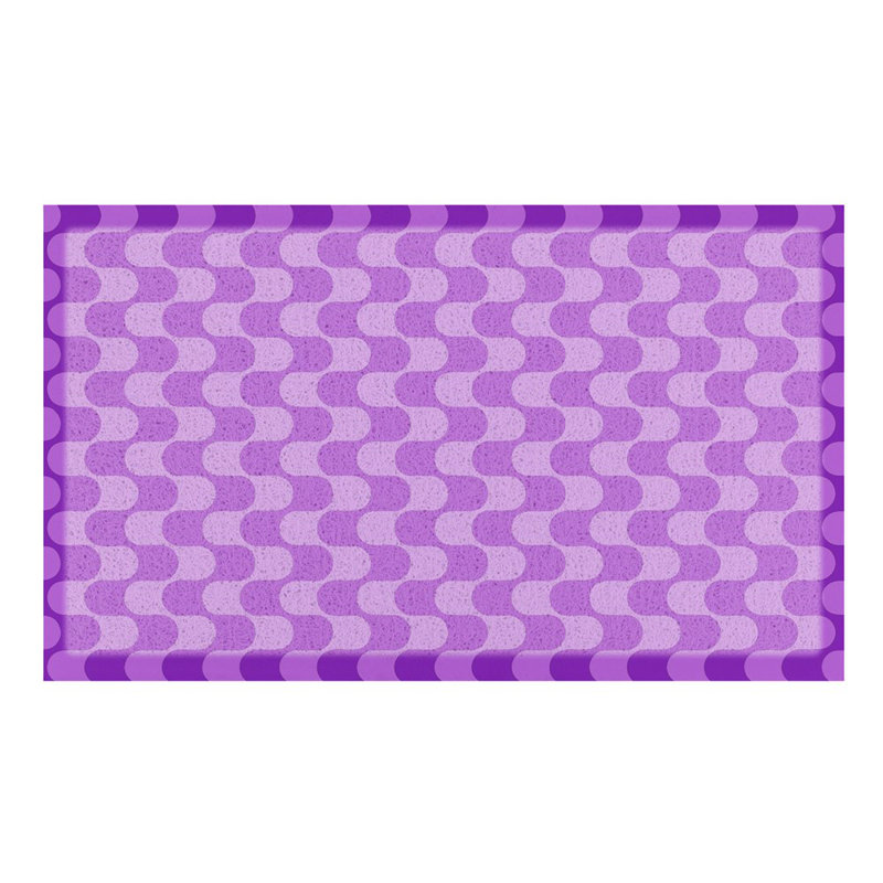 Non-Slip Geometric Shapes Doormat