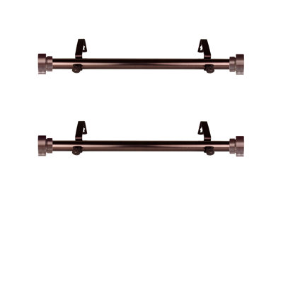 Steel Adjustable Single Curtain Rod