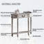 Armoire de hall d'entrée rétro en bois massif gris rétro-1355509197