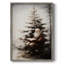 «Christmas Holiday Art - Series 2-XLV III», reproduction d'art encadrée - bois massif XMAI81826-1823325747