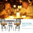 Patio Dining Set with Round Table , Cushions Included-1152092271-1190571872