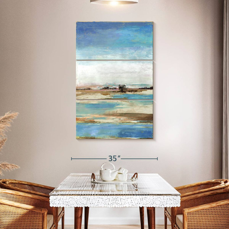 Avery Waterfront, 50" H x 32" W