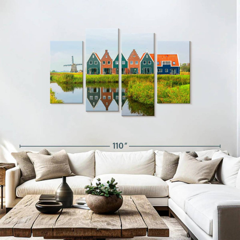Marquette Marchelle Volendam Marinapark, H 48 po x l 75 po