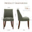 Parsons Upholstered Dining Chair Solid Wood Side Chair - Comfort & Style for Modern Homes-1726148558-1743351648