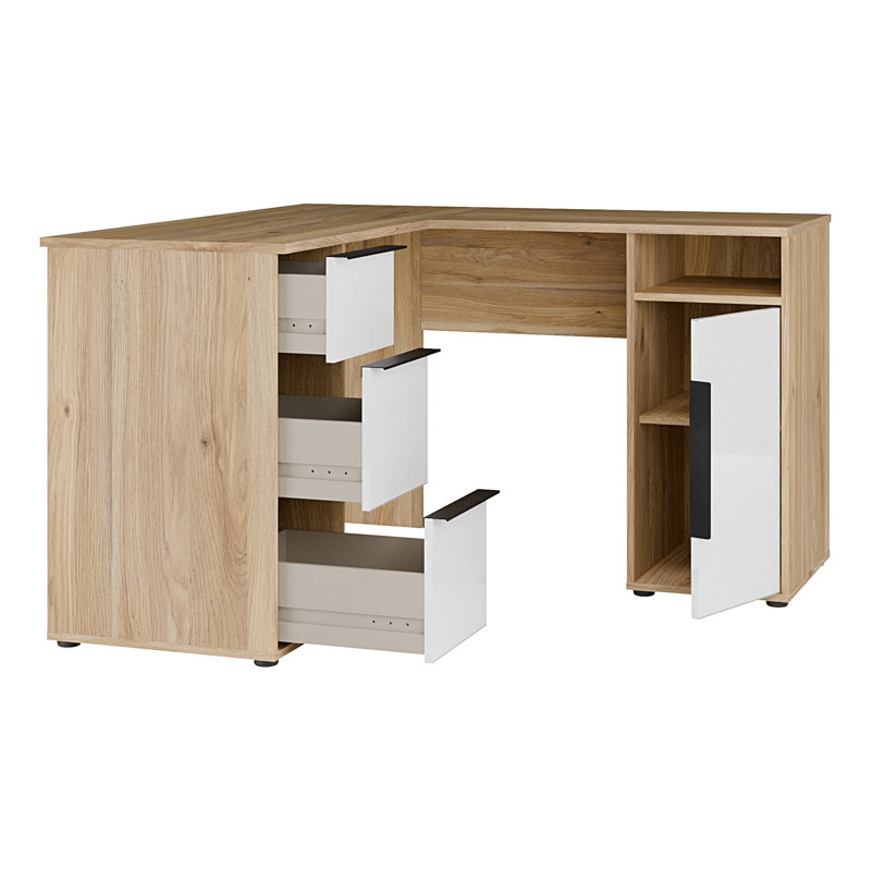 ORKNEY Desk, Beige/White