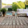 Malek Indoor/Outdoor Area Rug with Non-Slip Backing
