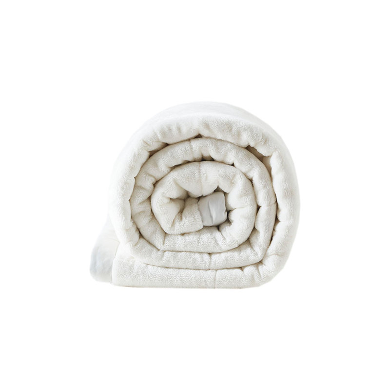 Couverture réversible en duvet HeiQ Smart, Lit simple, Ivoire ivoire