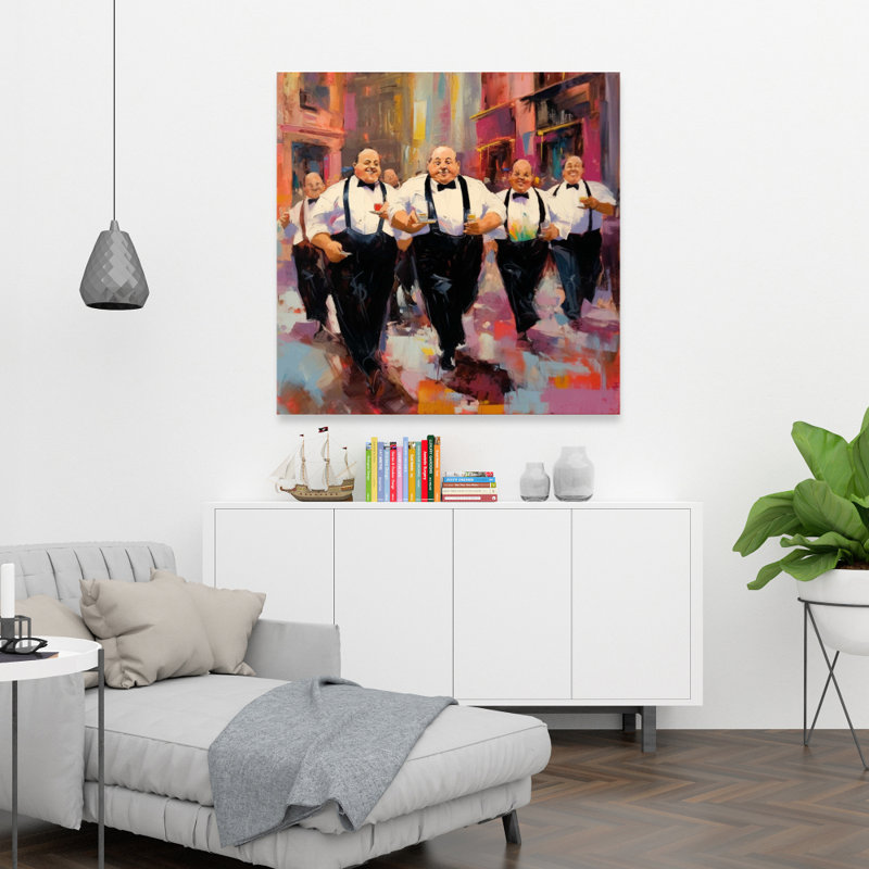 «The Companions - Black Man», art sur toile pour la décoration intérieure