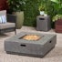 Alamo Square Iron Propane Fire Pit