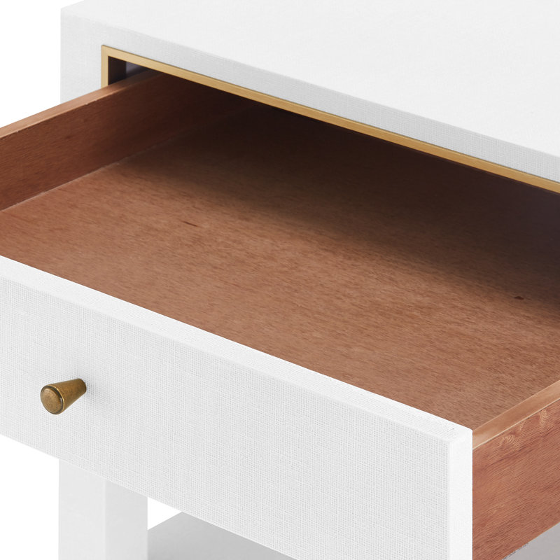 Carmen Accent Chest, White