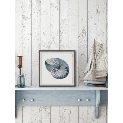 «Moon Shell» par Julia Posokhova - reproduction d'art sur papier encadrée