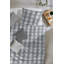 Thursten Cotton Chequered Duvet Cover Set with Pillow Shams-1741083388-1741083377