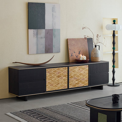 French Medieval Style TV Stand