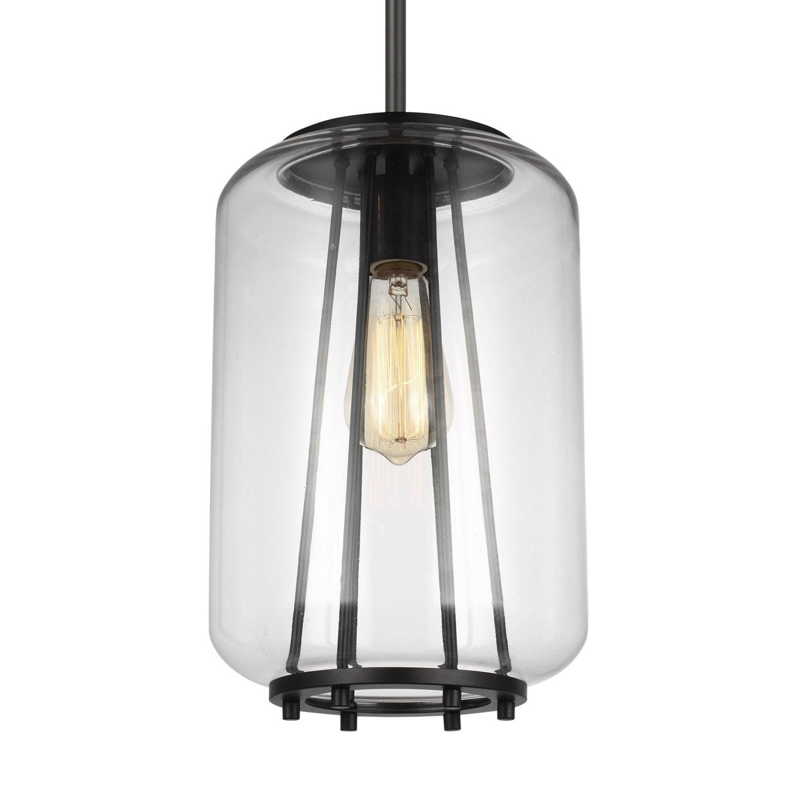 Bianca Dimmable 1 - Light Pendant, Midnight Black