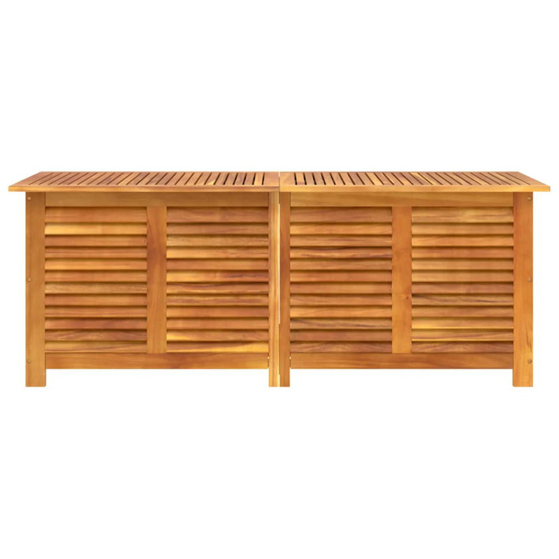 Alpen Home Bublava 150cm W 0L Water Resistant Solid Wood Deck Box in Brown