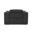 Fauteuil inclinable électrique en cuir italien Kingswood-50816723