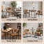 Modern Upholstered Dining Chair, Metal Legs-944384313-944384744