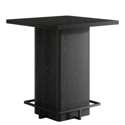 Table basse minimaliste, table de conversation carrée, table de bar
