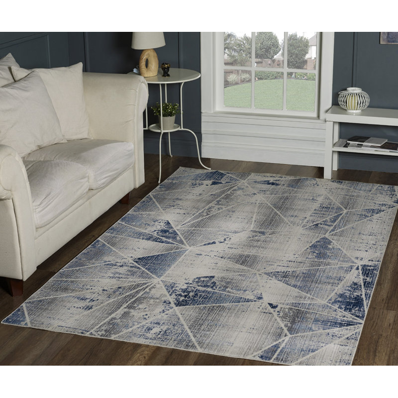Baymore Geometric Indoor Rug, Rectangle 9' x 12'1"