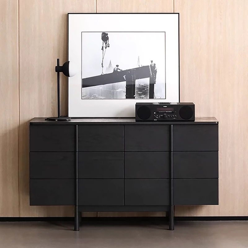 Buffet Classic, Noir, noir, noir, noir, H 31,5 po x l 55,1 po x P 17,7 po