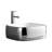 Modern Vitreous China Square Vessel Bathroom Sink-50480384